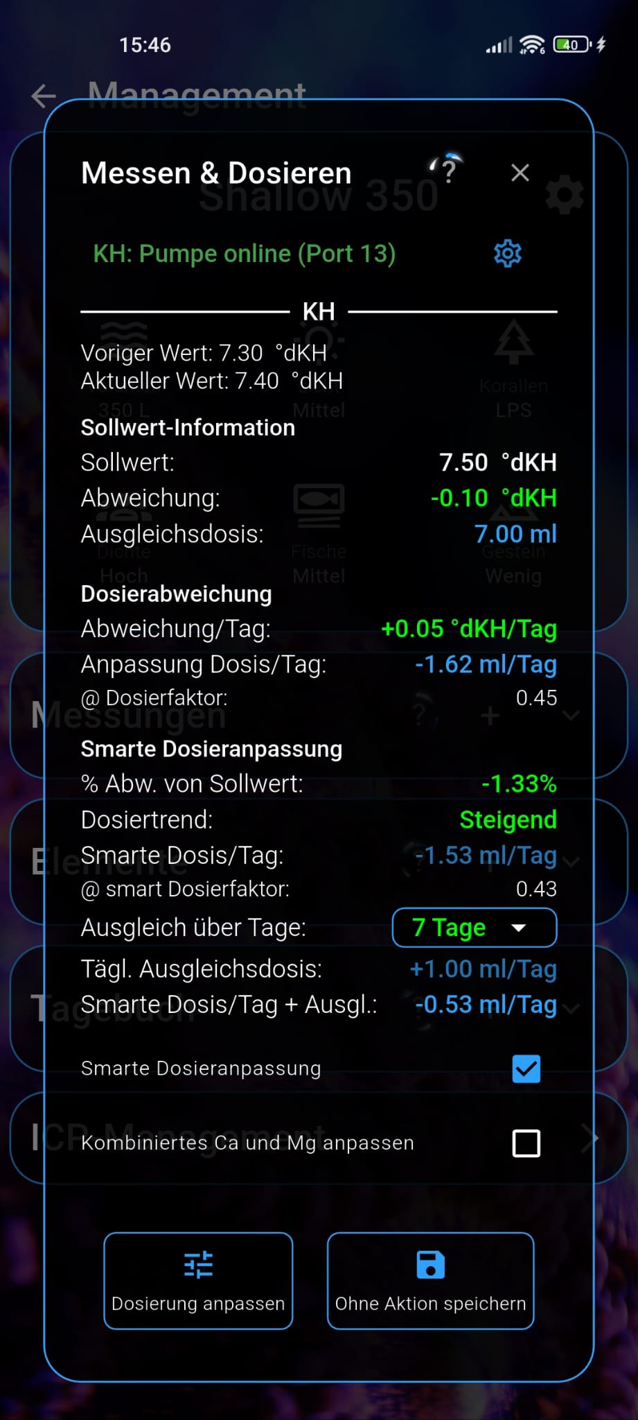 Screenshot of Measure & Dose